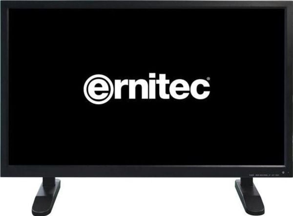 Ernitec - LED-skjerm - 55" - 3840 x 2160 4K - 500 cd/m² - 4000:1 - 5 ms - 3xHDMI, DisplayPort - høyttalere - svart