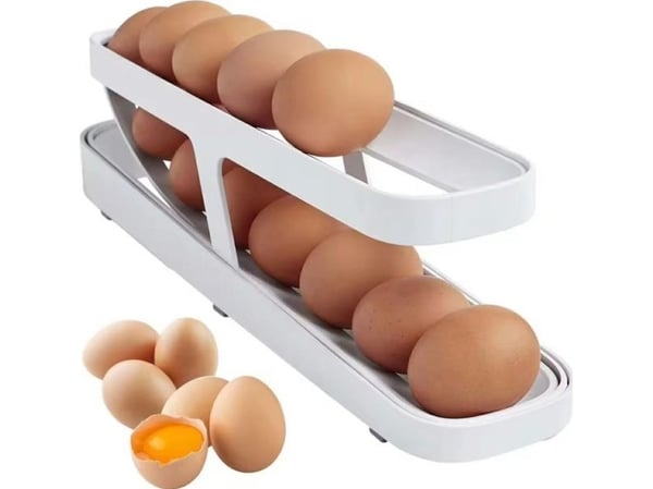 ATL DA173 eggholder/dispenserboks hvit