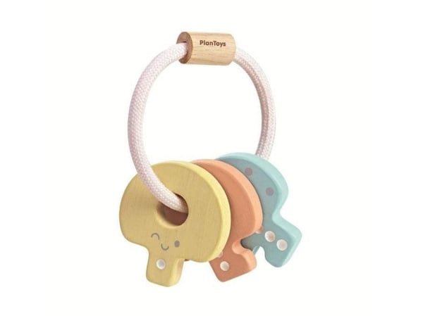 Plan Toys Pastellskallra nycklar - 260364