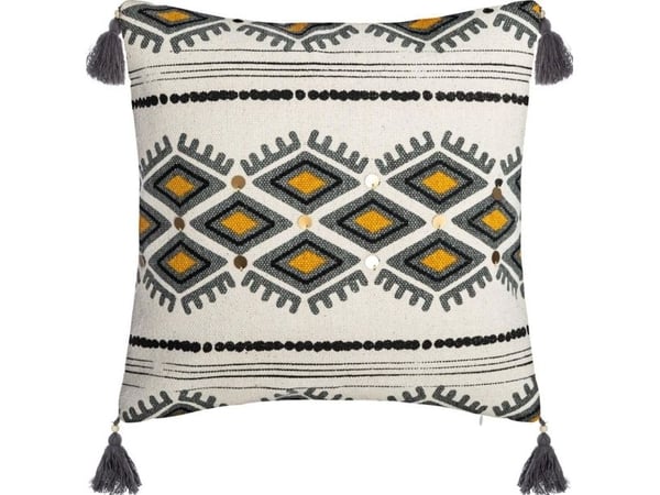 Atmosphera AZTEC dekorative putetrekk 40 x 40 cm etnisk med glitrende detaljer