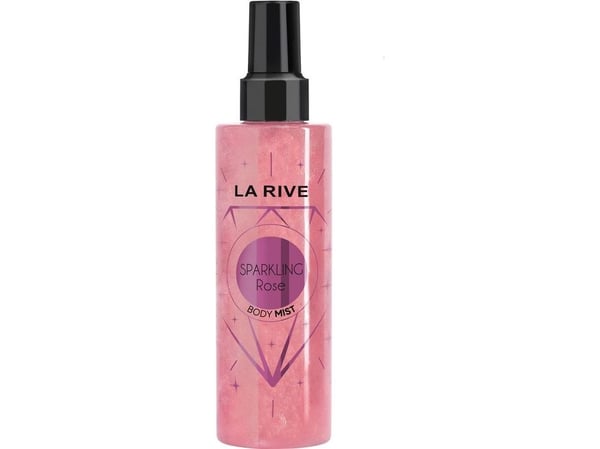 La Rive Sparkling Rose body mist för kvinnor 200 ml