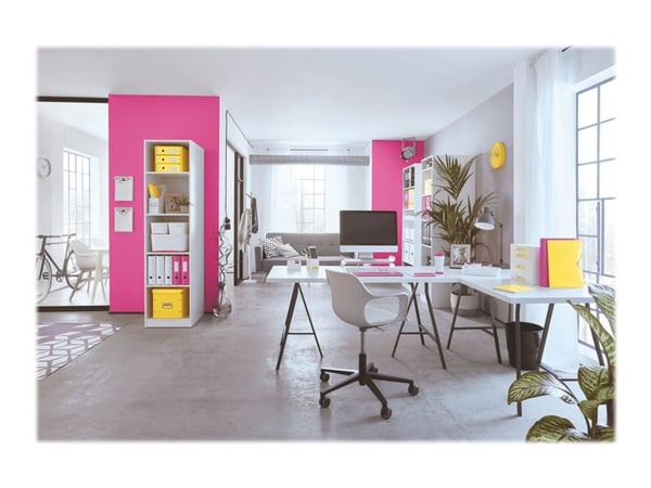 Leitz WOW - 3-fliksmappe - for A4 (210 x 297 mm) - kapasitet: 150 ark