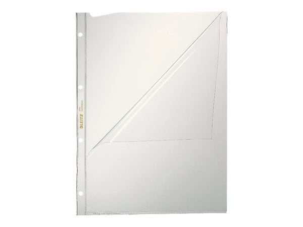 Leitz - Arkbeskytter med sidemating - for A4 (210 x 297 mm) - krystallklar