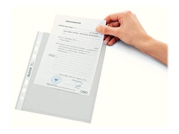 Leitz - Arkbeskytter - for A5 (148 x 210 mm) - blank Leitz - Arkbeskytter - for A5 (148 x 210 mm) - blank