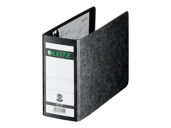 Leitz Cardboard binder, A6, musta, 500 arkkia, 7,7 cm, 78 mm, 230 mm