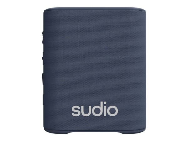 Sudio S2 - Kaiutin - kannettava - langaton - Bluetooth - 20 Watt (Yhteensä) - sininen - sininen