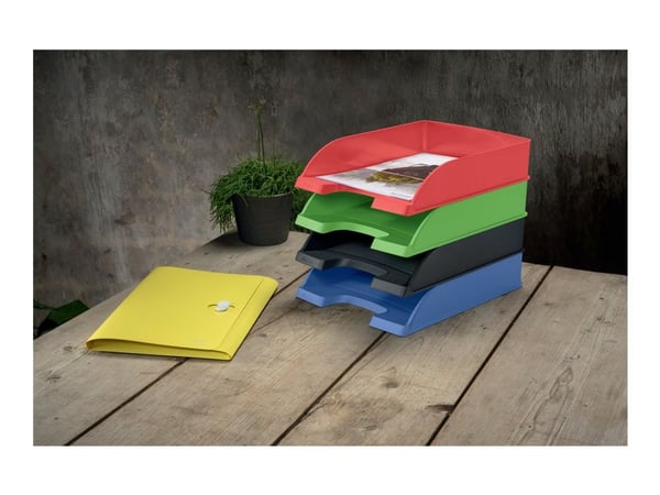 Leitz Recycle - Brevbakke - for A4 (210 x 297 mm) - lys rød