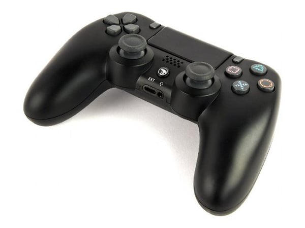 GEMBIRD JPD-PS4BT-02 - Peliohjain - 8 painiketta - langaton - Bluetooth - musta - PC:lle, Sony PlayStation 4