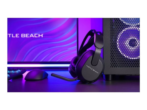 Turtle Beach Stealth 500 - Hodesett - full størrelse - Bluetooth / 2,4 GHz radiofrekvens - trådløs - svart