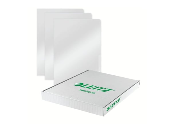 Leitz Premium - L-formad mapp - för A4 (210 x 297 mm) - kapacitet: 40 ark - klar