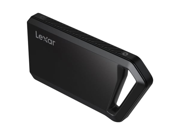 Lexar Professional SL600 - SSD - 2 TB - ekstern (bærbar) - USB 3.2 Gen 2x2 (USB-C kontakt) - 256-bit AES - grafittgrå