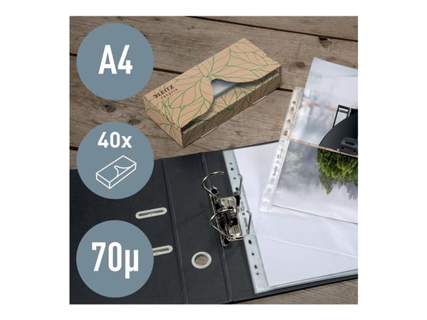 Leitz Recycle - Sheet protector dispenser - for A4 (210 x 297 mm)