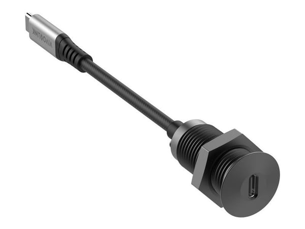 Vivolink PROUSBCMF0.3SOCKET-B, 0,3 m, USB C, USB C, USB 3.2 Gen 2 (3.1 Gen 2), 10000 Mbit/s, Lajittelu