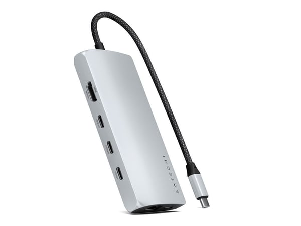 Satechi - Telakointiasema - USB-C / USB4 / Thunderbolt 3 / Thunderbolt 4 - HDMI, USB-C, Thunderbolt 4, USB4 - 1GbE - 1 GbE