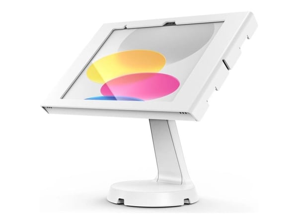Compulocks iPad 10th-11th (A16) Gen Swell Enclosure Mast Counter Stand - White - Monteringssett (stativ, hus) - for nettbrett - svellinginnhegning ...
