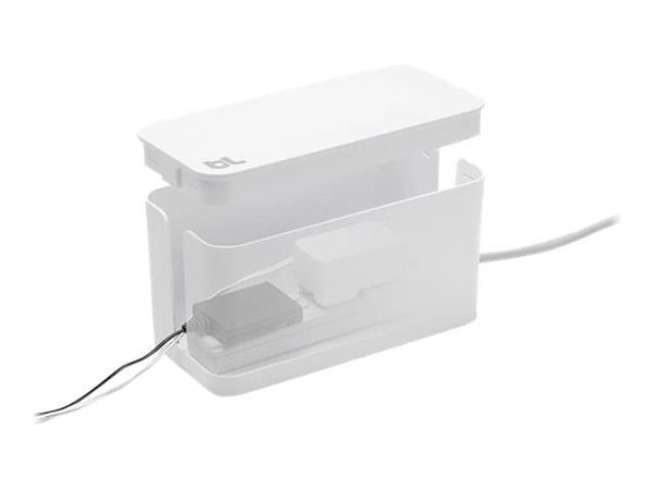 Bluelounge CableBox Mini, 4 AC-pistorasia(a), Valkoinen, Muovi, 240 mm, 120 mm, 130 mm
