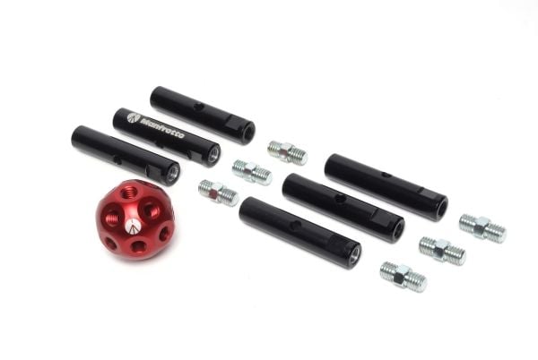 Manfrotto MSY0580A, Svart, Rød, 347 g