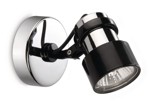 Philips myLiving 564401116, Ytmonterad, 1 lampor, GU10, 2800 K, IP20, Krom