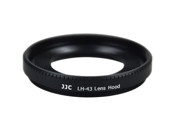 JJC LH-43, Canon EW-43, E-tilpasning, Sort, Aluminium, 10g, 46mm JJC LH-43, Canon EW-43, E-tilpasning, Sort, Aluminium, 10g, 46mm