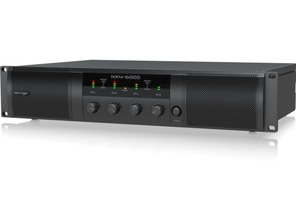 Behringer NX4-6000, 4.0 kanaler, 1600 W, D, 0,2%, 100 dB, 20 - 20000 hz