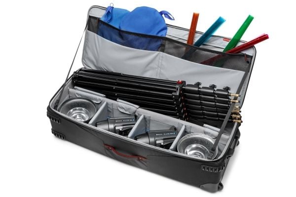 Manfrotto LW-99W, Tietokonelaukku pyörillä, Mikä tahansa tuotemerkki, Musta