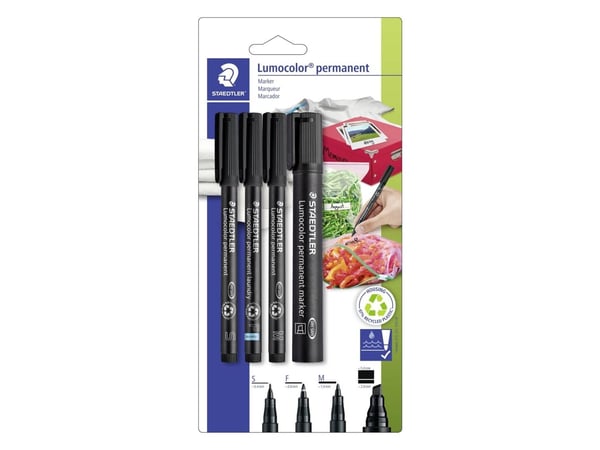 Staedtler Lumocolor 60, 4 styck