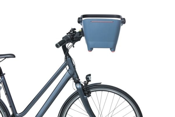 Basil Buddy KF, Front, Sykkelkurv, Plast, Blå, 32 l, 5 kg