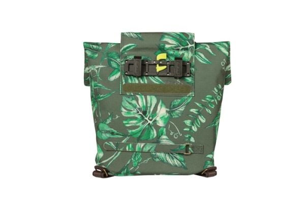 Basil Ever-Green, Bakre, Sykkelveske, Polyester, Grønn, Grå, 14 l, 5 kg