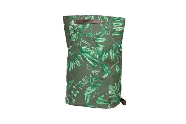 Basil Ever-Green, Bakre, Sykkelveske, Polyester, Grønn, Grå, 14 l, 5 kg
