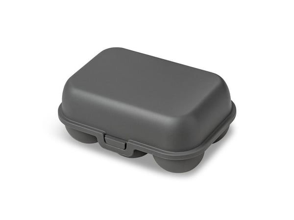koziol to go mini, Boks, Rektangulær, Sort, 118 mm, 170 mm, 73 mm