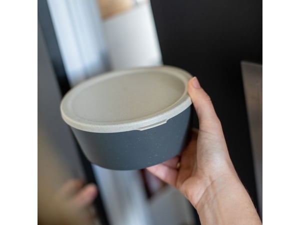 koziol Connect, Kulho, Pyöreä, 0,89 L, Musta, 155 mm, 155 mm