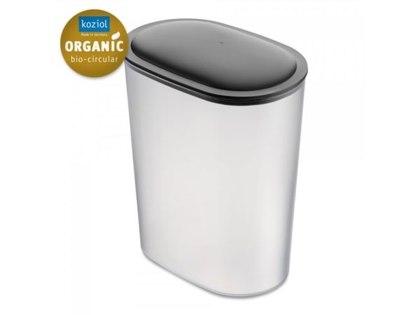 koziol 4065701, Universell Container, 2,5 l, Grå, Gjennomsiktig, Avtagbart lokk, 115 mm, 176 mm
