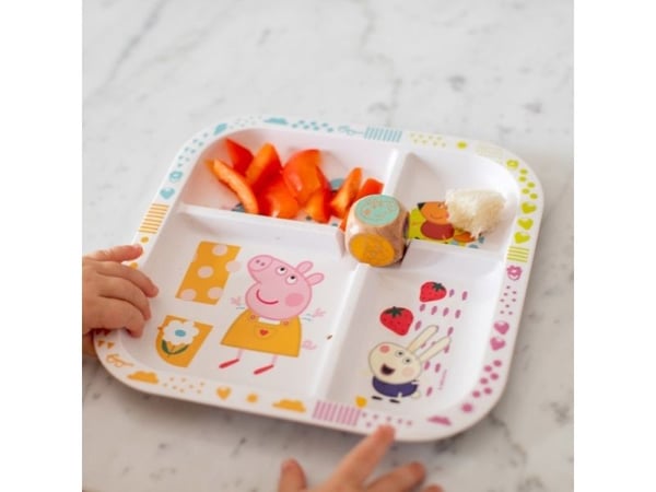 Koziol Opetuslautas + noppa, EASY EATER PEPPA G PIG, KOZIOL