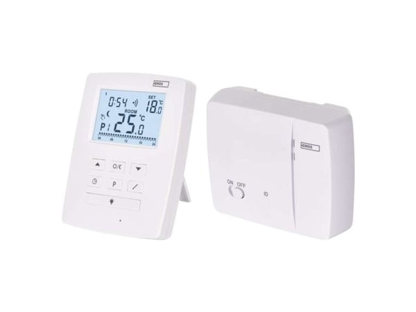 Emos OpenTherm trådløs termostat Emos P5611OT mottaker 230V for varme-/kjølesystem hvit