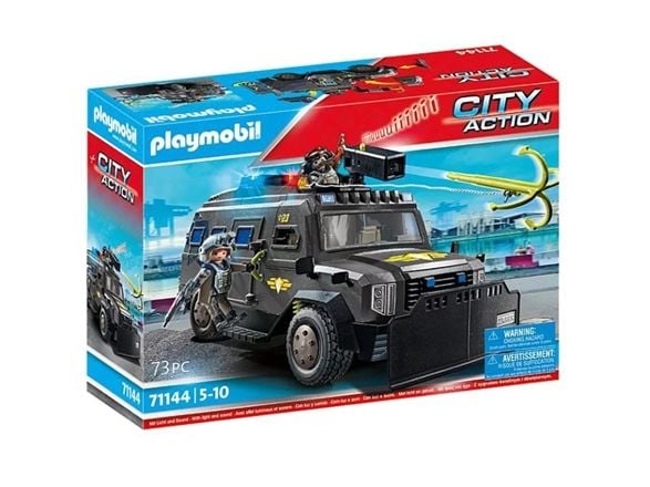 Playmobil City Action 71144, Militært kjøretøy, 5 år, Plast, Flerfarget
