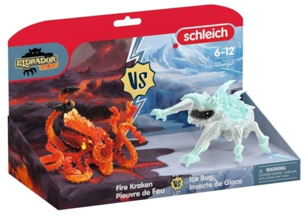 Schleich Ice bug vs. Fire kraken