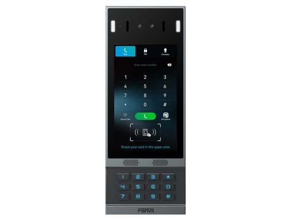 Fanvil i67, 17,8 cm (7"), 600 x 1024 piksler, H.264, 2 MP, 62°, 37,4°
