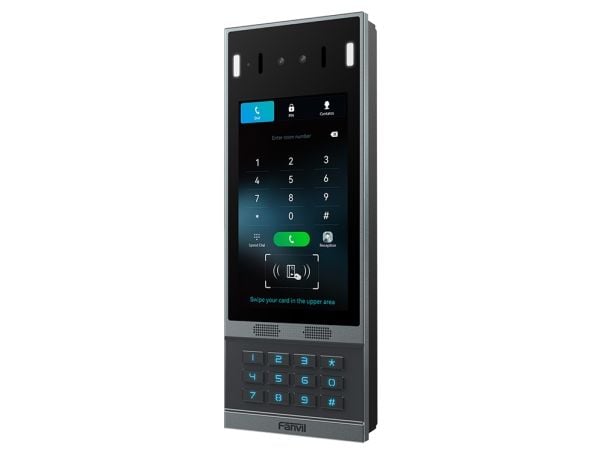 Fanvil i67, 17,8 cm (7"), 600 x 1024 piksler, H.264, 2 MP, 62°, 37,4°