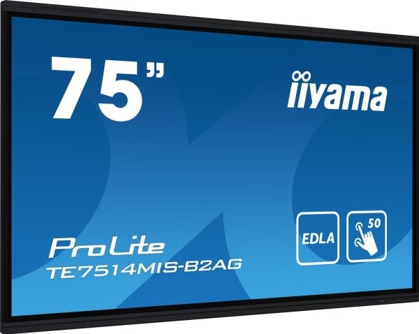 iiyama ProLite TE7514MIS-B2AG - 75" Diagonalklasse LED-bakgrunnsbelyst LCD-skjerm - interaktiv digital skilting - med berøringsskjerm (multiberørin...