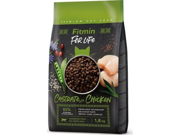 Fitmin Cat For Life Castrate Chicken 1,8 kg