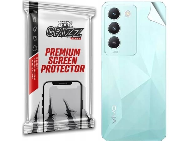 GrizzGlass-film til bak GrizzGlass UltraSkin til Vivo T3
