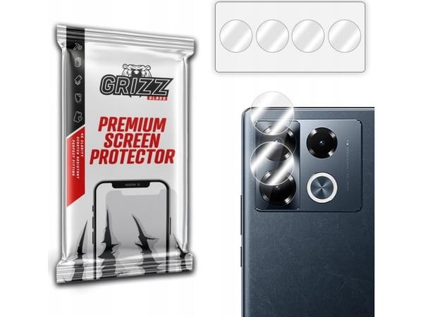 GrizzGlass HybridGlass kamera til Infinix Note 40 Pro Plus