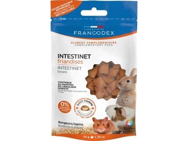 Francodex godbiter for gnagere for fordøyelse 50 g