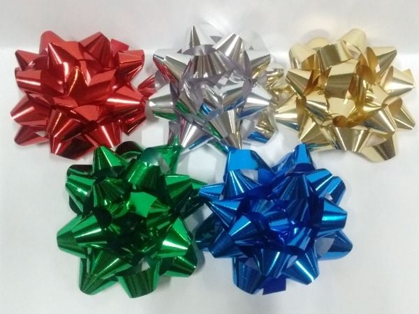 Rosett metallic 5" 18 mm (18 stk.)