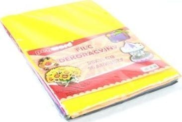 Dekorativ filt papir MIX farger 20x30" (10)