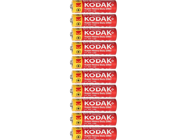 Orno Baterie Kodak ZINC Super Heavy Duty AA LR6, 10 szt.