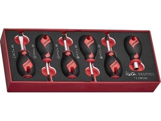 Teng Tools LYHYET VÄÄNNÖSRIT TEZMD06 6 PAKKAUS (1 KPL)