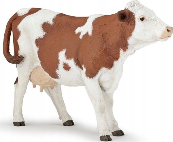 Papo 51165, 3 år, Bondegårdsvenner, brun, hvit, PVC