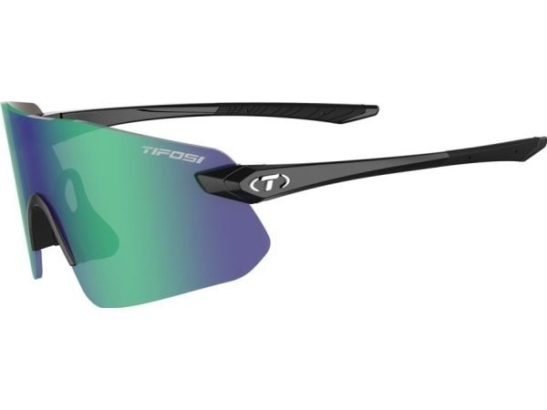 TIFOSI sportglasögon TIFOSI VOGEL SL gloss black (1 glas Smoke Green, 15,4% ljustransmission) (NY 2024)