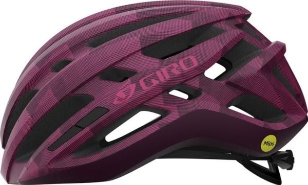 GIRO AGILIS MIPS sykkelhjelm S(51-55 cm) Matte Dark Cherry Towers